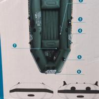 Gommone senza motore