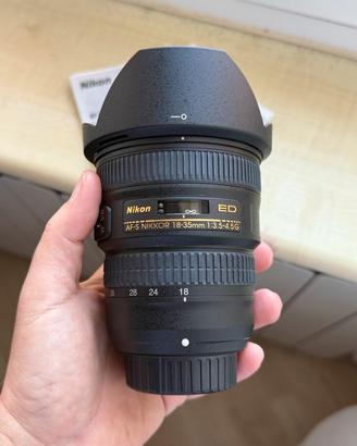 Nikon AF-S  Nikkor 18-35 mm f3.5-4.5G ED