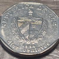 MONETA 10 CENTAVOS CUBA 1994