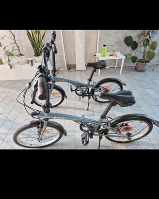Due biciclette pieghevoli Btwin