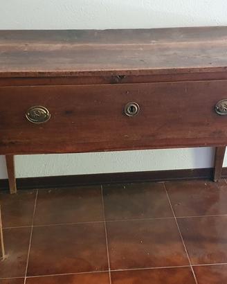 Credenza in noce svuota tasche