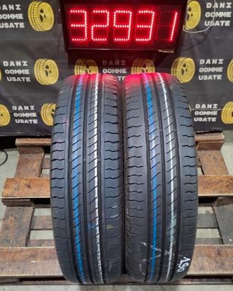 2 GOMME USATE CONTINENTAL 195 75 16C PER FURGONE
