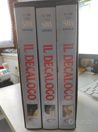 Il decalogo di kieslowski cofanetto in vhs