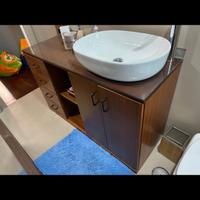 mobile bagno in Teak