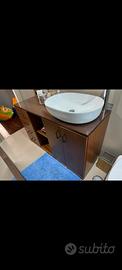 mobile bagno in Teak