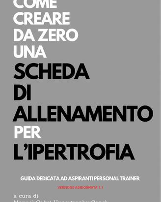 Guida Fitness: come creare una scheda di allenamen