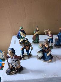 presepe con statuette