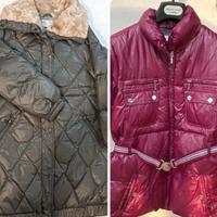 Set due giubbotti piumini bambina 12 anni