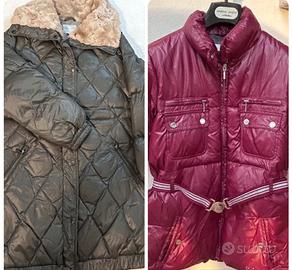 Set due giubbotti piumini bambina 12 anni