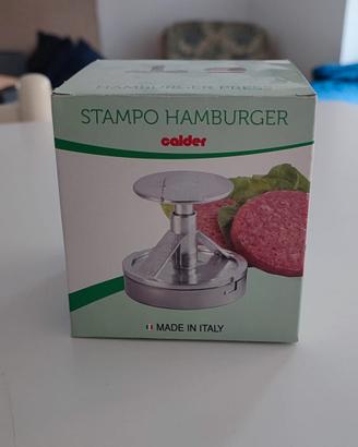 Stampo per hamburger in acciaio per uso alimentare