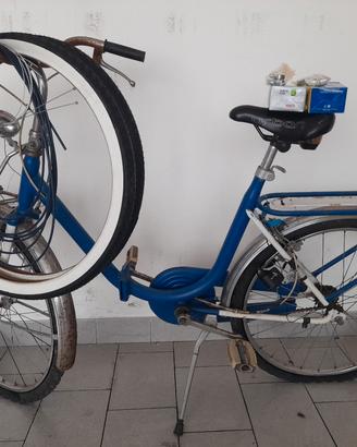 bicicletta pieghevole misura 24"