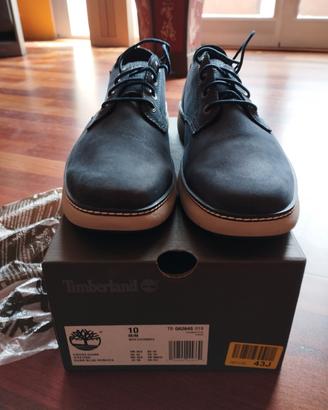 Timberland Cross Mark Oxford dark blue nubuck