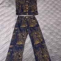 Completo Jeans PHILIPP PLEIN Gilet e Pantalone