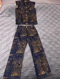 Completo Jeans PHILIPP PLEIN Gilet e Pantalone