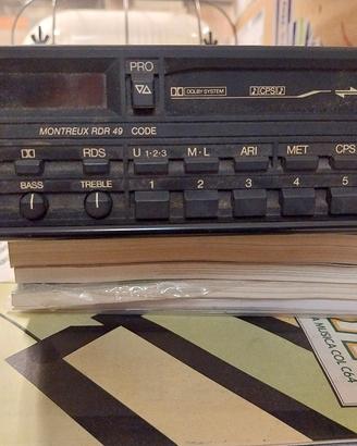 autoradio blaupunkt montreux rdr 49
