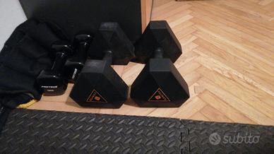Coppia di manubri Domyos da 15 kg