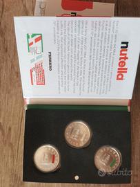 Monete in argento Nutella