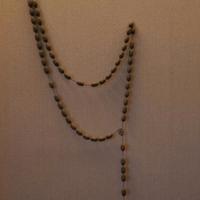 Rosario di grandi dimensioni n legno