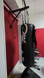 Sacco da Boxe LEONE 1947 - Come Nuovo + Supporto a