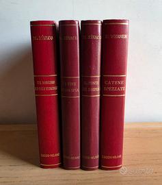 Lotto n.4 volumi romanzi d'appendice - Lucchi