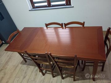 Tavolo e sedie