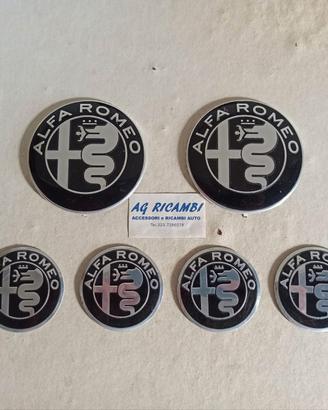 Set stemma nero My 2016 Mito 147 Gt 156