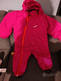 tuta da sci neonata