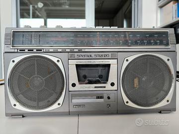 Philips D8418 Spatial Stereo boombox vintage – da 