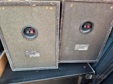 casse jvc stere aiwa per garage officina 