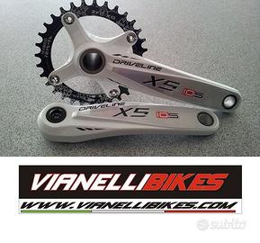 Guarnitura mtb driveline mono x5 integrata