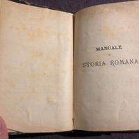 Manuale di storia romana. L Schiapparelli. 4 ed 9