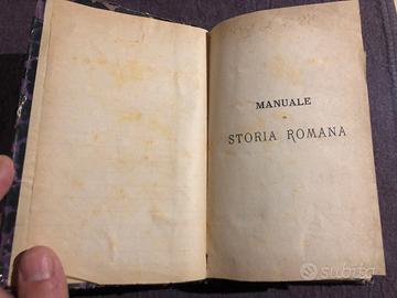 Manuale di storia romana. L Schiapparelli. 4 ed 9