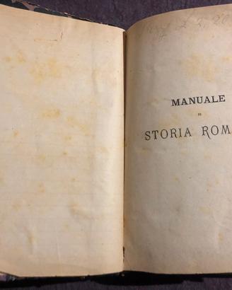 Manuale di storia romana. L Schiapparelli. 4 ed 9