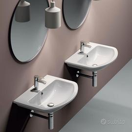 GSI Lavabo City Pro Monoforo Bianco 64x48 - Nuovo 