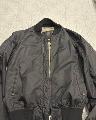 Bomber Giubbotto Belstaff Tg L Nero Originale