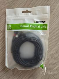 UGREEN Cavo Audio RCA a Jack 3,5mm - 5

Metri 