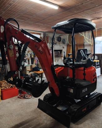 Miniescavatore motore Kubota 