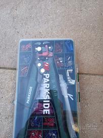 Kit pinza spellafili e crimpatrice Parkside