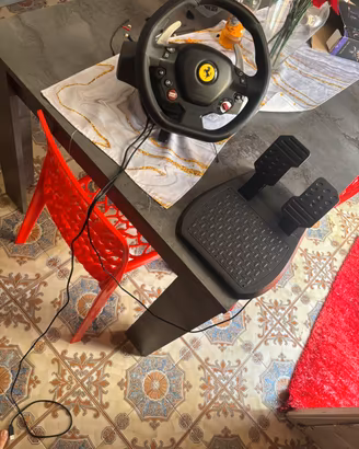 volante thrustmaster  t80 rw Ferrari 488 gtb