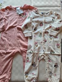 due pigiamini bimba 9/12mesi