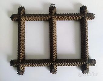 Cornice doppia da parete Tramp Art