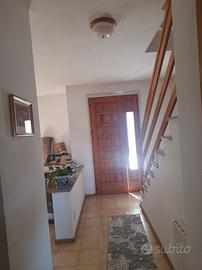 Ringhiera in legno per scala interna
