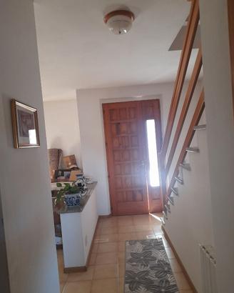 Ringhiera in legno per scala interna