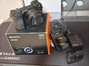 Sony A6300 come nuova completa obiettivo 16-50mm