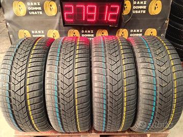4 GOMME PIRELLI 225 45 17 DA NEVE AL 80/85%