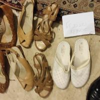 scarpe usate 3 paia 10 E le bianche nuove  10 E