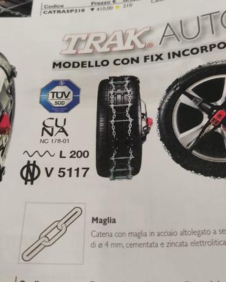 Trak-auto ( catene macchina )
