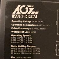 AGFRC Servosterzo Digitale da 55 kg