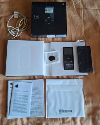 iPod nano 1ª Gen Colore Nero 4GB + box 