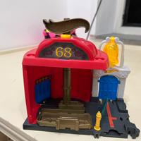 Garage pompieri hot wheels